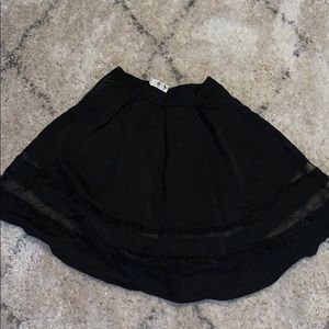 Black skirt